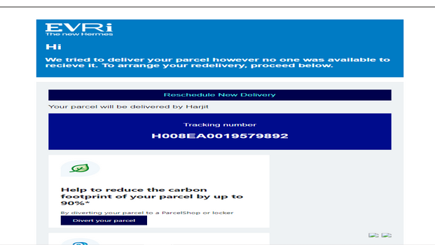 ✔️ Evri the new Hermes Letter Inbox To All 2025 ☑️