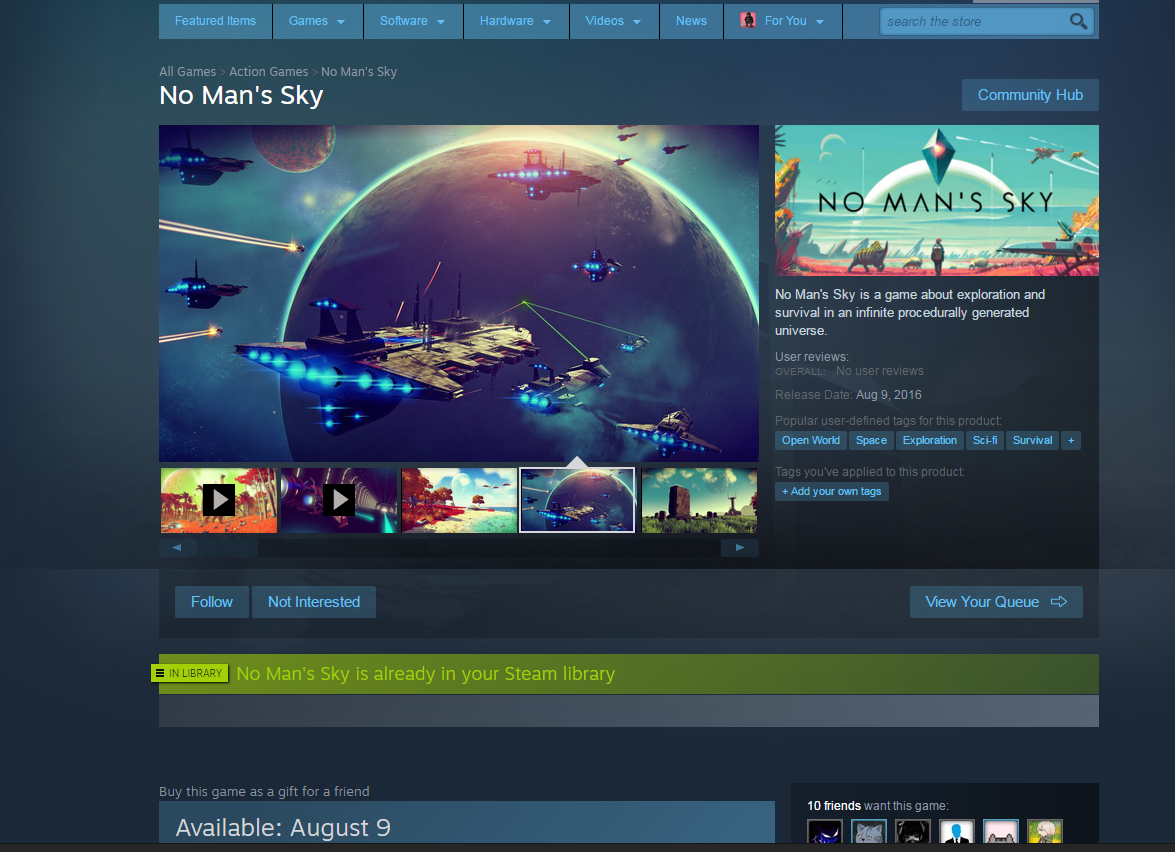 No mans sky карта