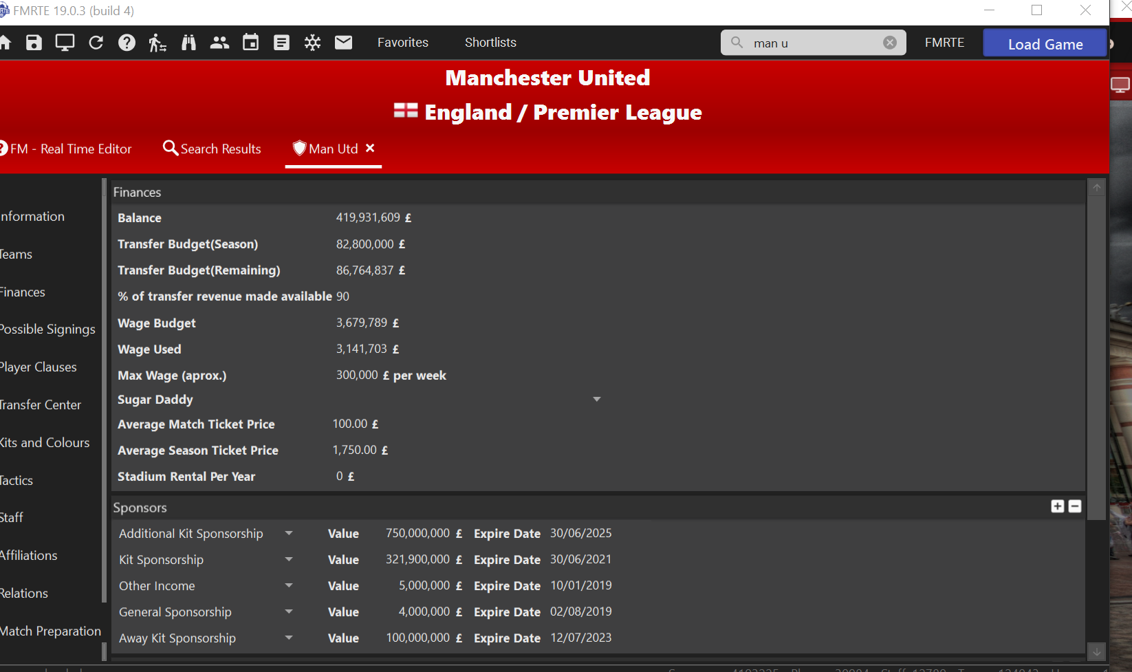 [19] - Match Ticket/Season Ticket bug - Archive - FMRTE