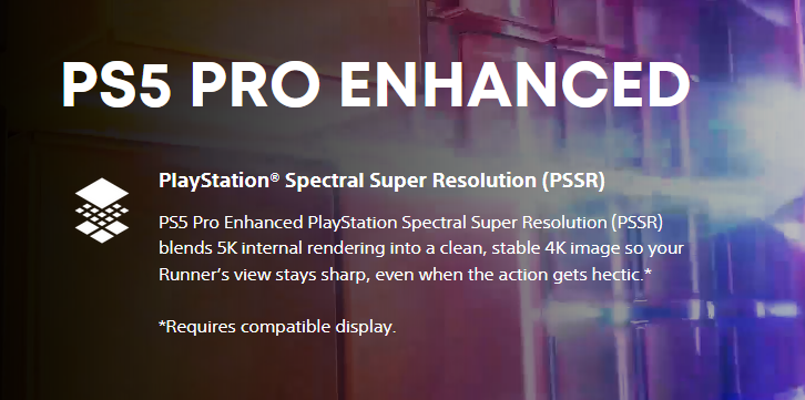 Marathon on PS5 Pro is running at an internal resolution of 5k, then ...