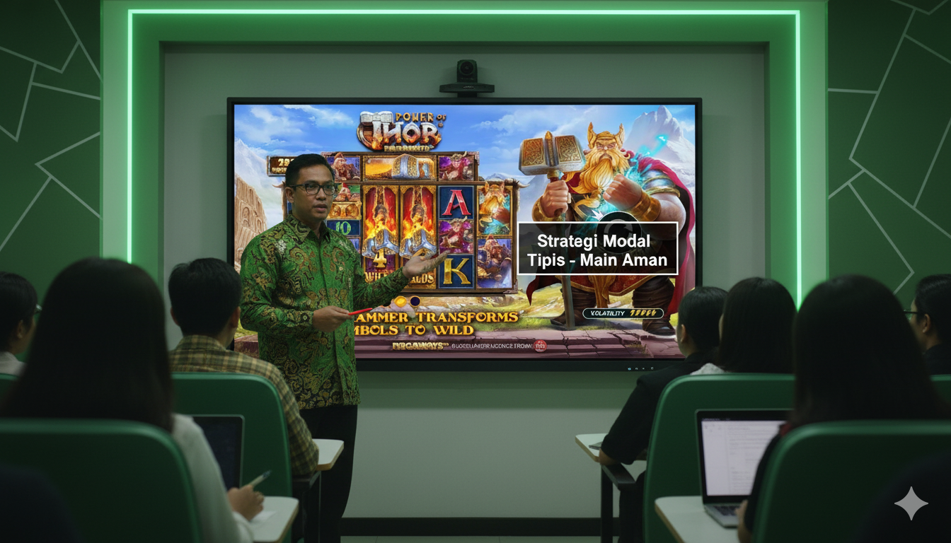 Modal Tipis? Dosen FTK UIN Banten Bocorkan Strategi Main Aman di Power of Thor Megaways