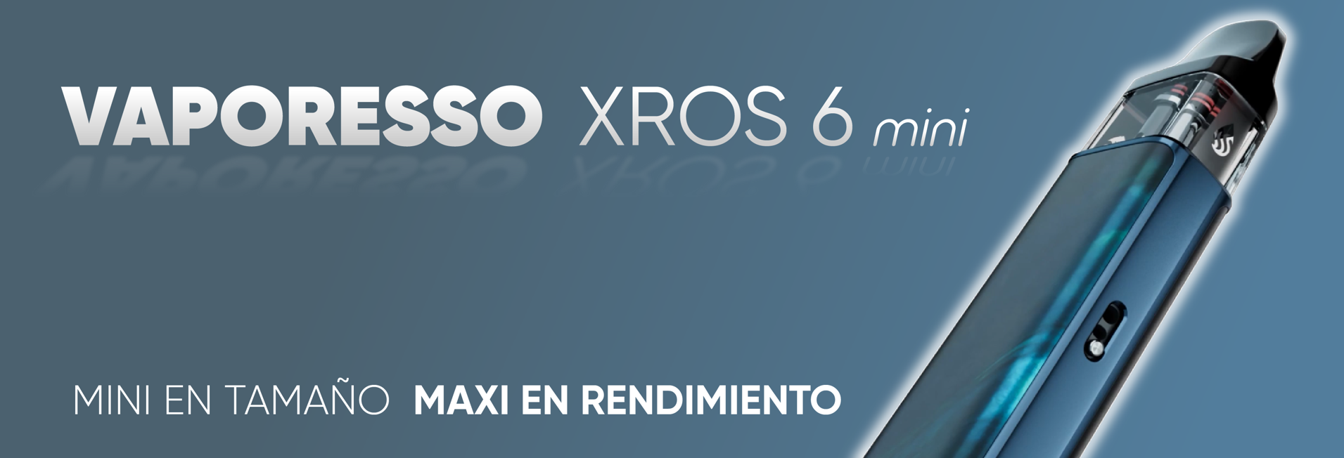 Versión Mini del Vaporesso Xros 6, dimensiones y peso reducidos