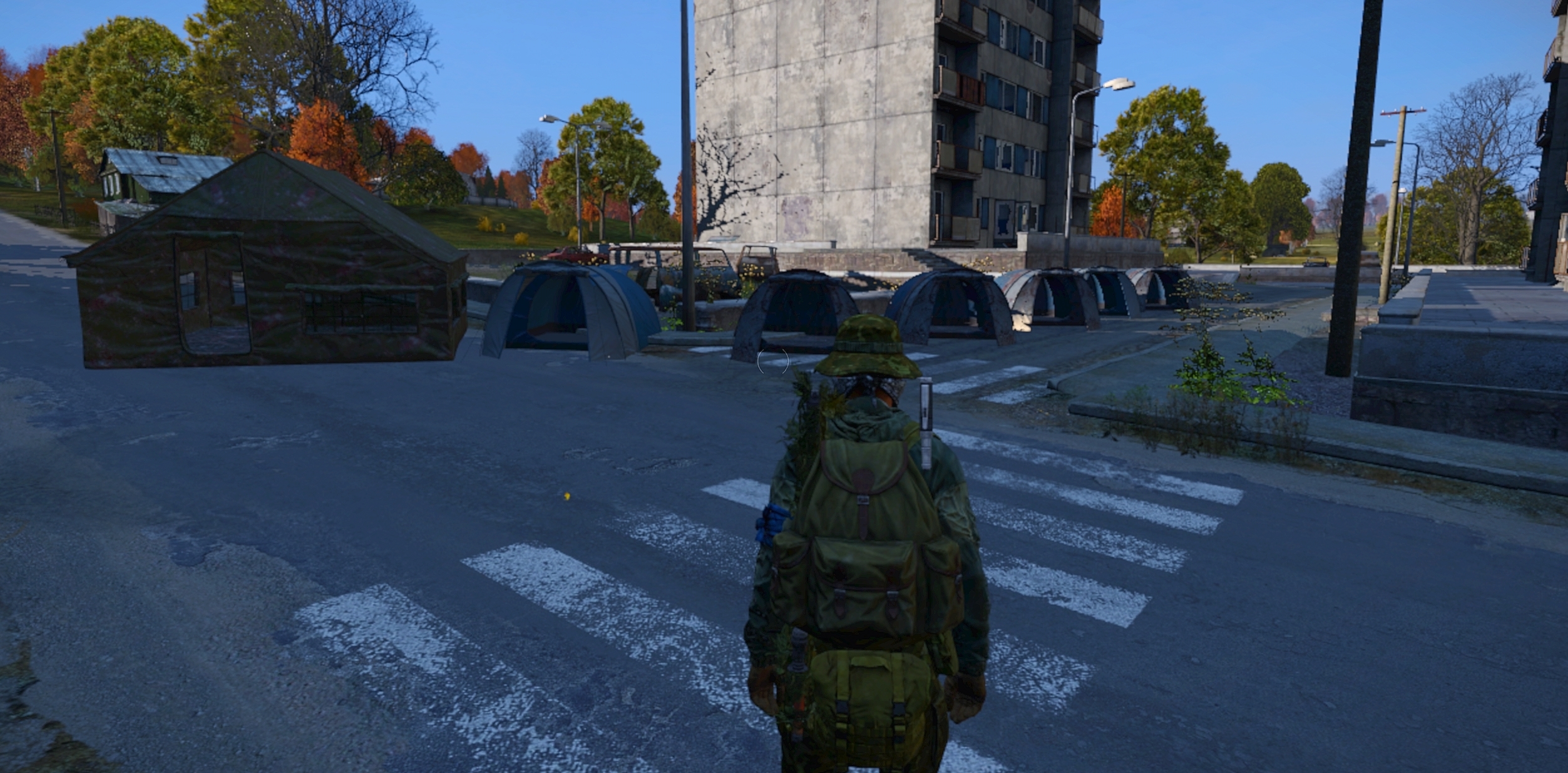 Big Military Tent Backpack? r/dayz