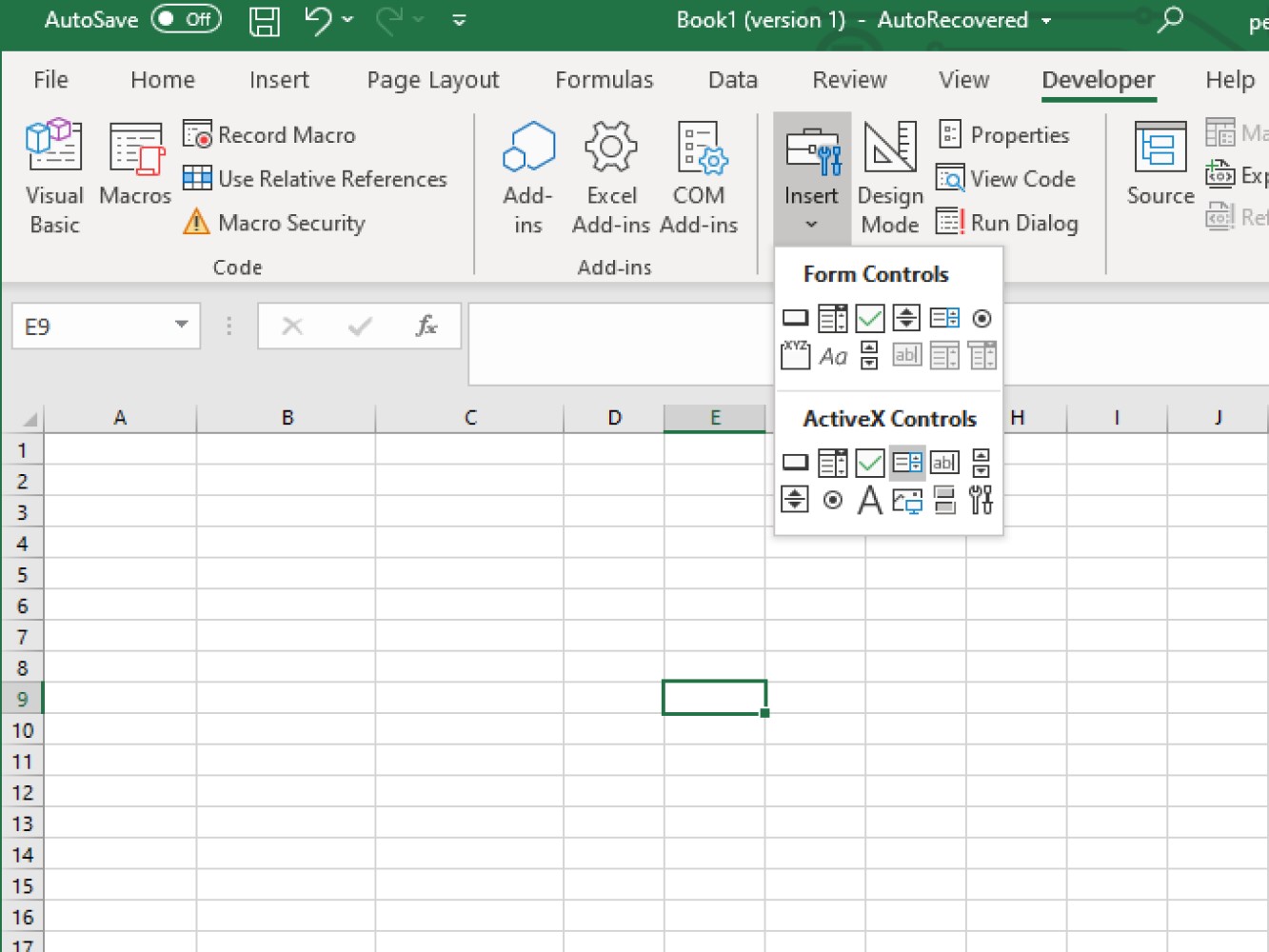 Listbox vba excel свойства и методы