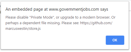 An Embedded Page In A Website Says I Need To Either A Disable Private Mode B Upgrade To A Modern Browser Or C Replace A Missing Dependent File Techsupport - how to disable privacy mode on roblox