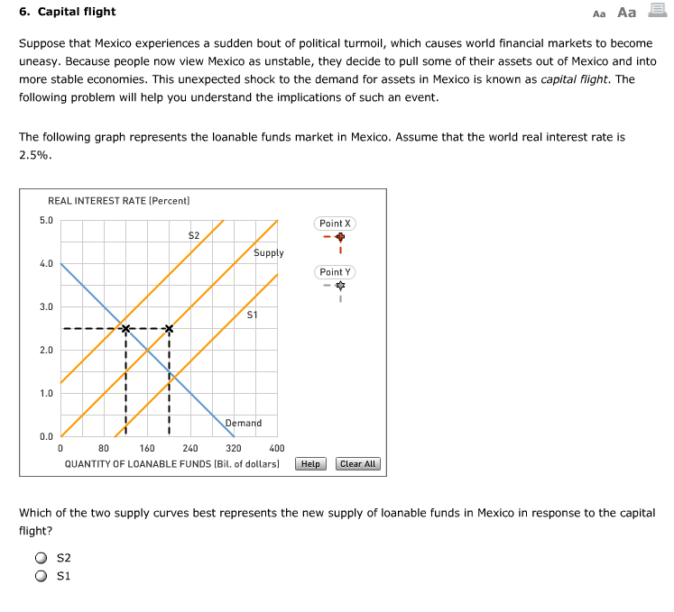 Solved Suppose that Mexico experiences a sudden bout of