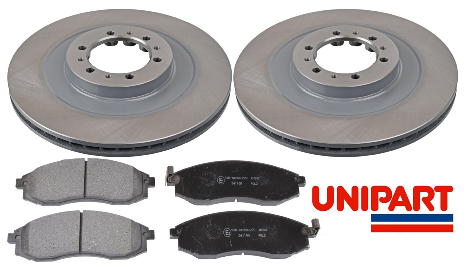 For Mitsubishi L200 K74 2.5TD 199607 Twin Piston Front Brake Discs