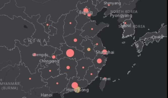 Места, где наиболее распространен коронавирус