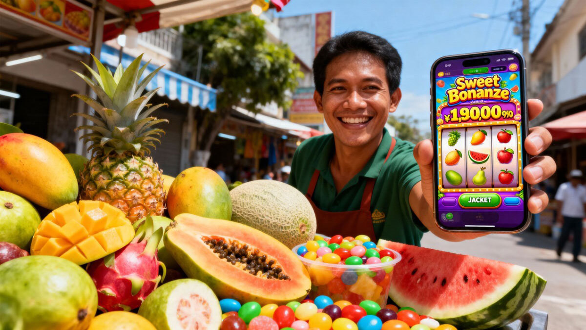 Rojak, Tukang Rujak yang Disambar Keberuntungan Berkat Buah Sweet Bonanza