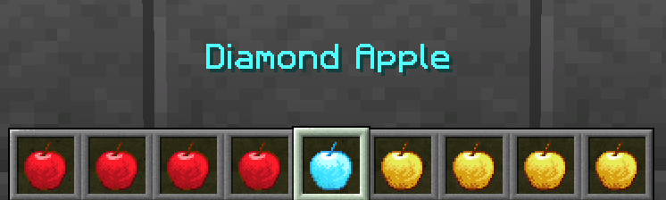 diamond apple minecraft