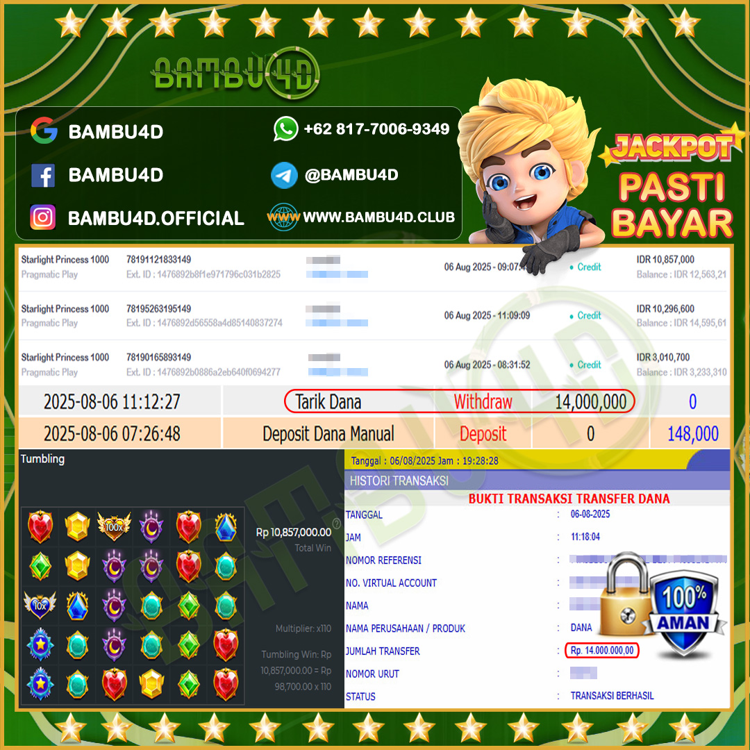 bambu4d-jackpot-slot-starlight-princess-1000-rp14000000--lunas