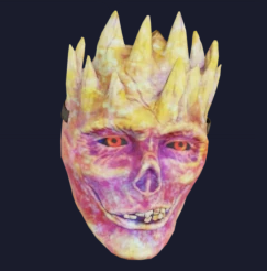 Wood King Mask