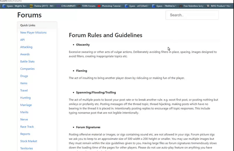 Forums Torn Forums Torn