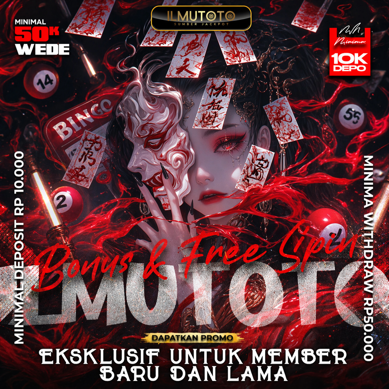 ILMUTOTO | Gerbang login Situs Slot Gacor 4D Anti Rungkad & Bandar Situs Toto Togel Terpercaya image 1