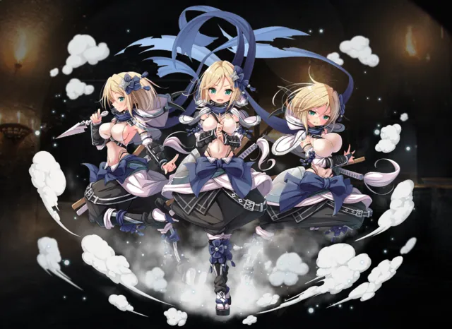 帝国忍者ウルスラちゃんのドヤ顔が可愛すぎる！忍術の才能もブラック級！？の参考画像 - わんにゃんランド - アイギス攻略まとめ