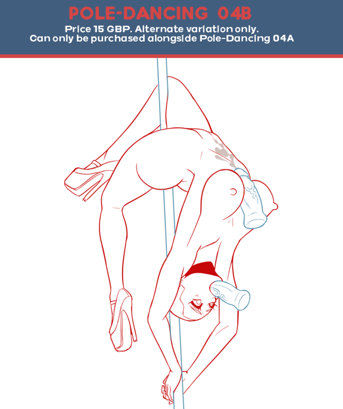 YCH Pole Dancing 04 Sold By Ratedehcs Hentai Foundry