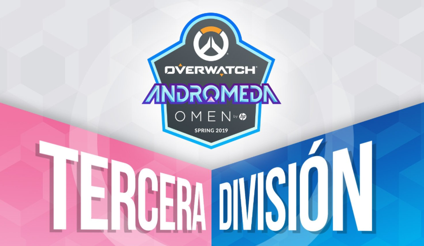Tercera división de la Overwatch Andromeda patrocinada por OMEN by HP. Fuente: https://twitter.com/TitanMediaES Tercera división de la Overwatch Andromeda patrocinada por OMEN by HP. Fuente: https://twitter.com/TitanMediaES