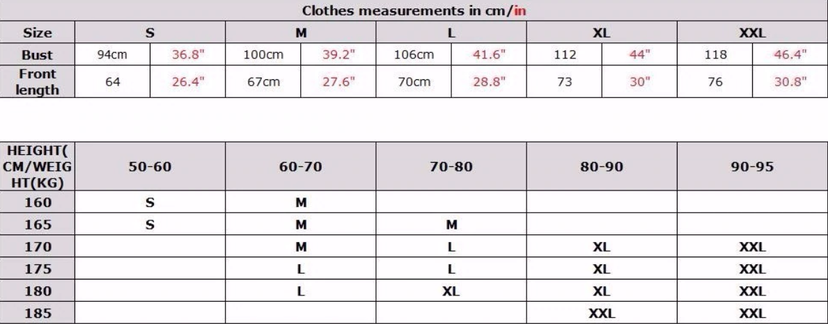 akatsuki hoodie size