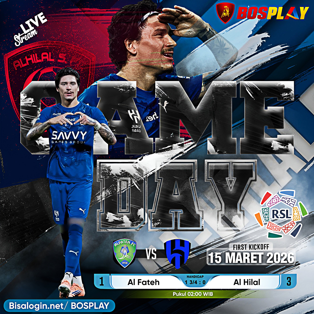 BOSPLAY: Turnamen Sepak Bola Bergengsi dan Situs Judi Bola Terpercaya 2026