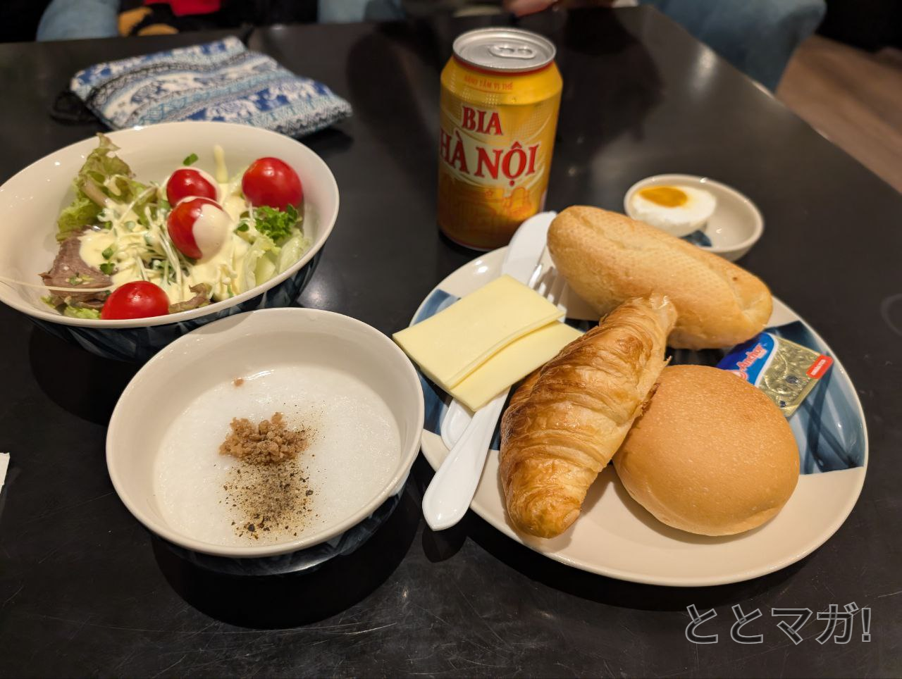 取ってきた食事の画像