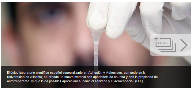 Científicos de Alicante descubren el primer material capaz de autorrepararse F0743db5085143e9cc6f95aefdbf6cb3
