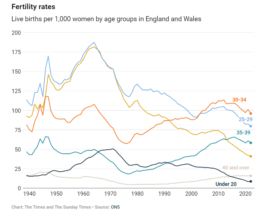 Falling birthrate to leave UK reliant on immigration until 2100 ...