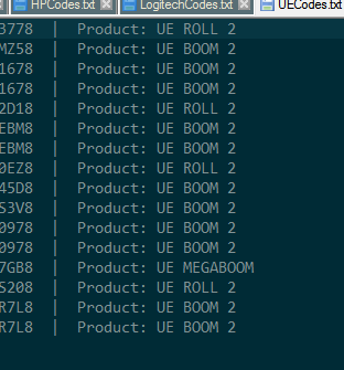 ue boom 2 serial number
