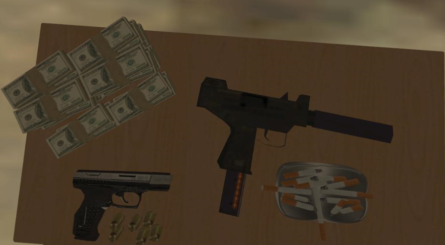 Rel Uzi With Silencer