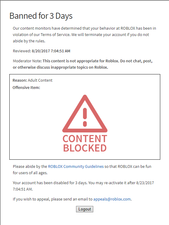 Got My Friend Banned For No Reason - how to appeal a permanent ban on roblox