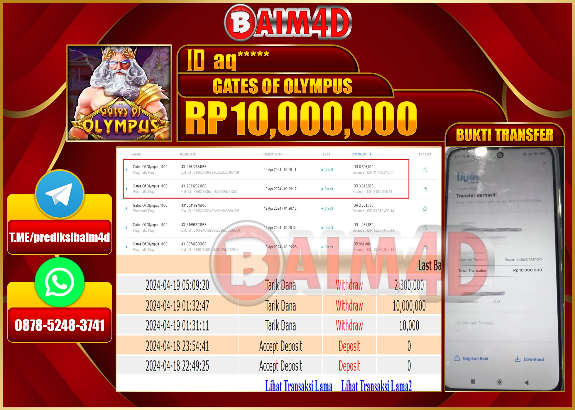 Dapatkan Pembayaran Kemenangan Cepat dan Tuntas di BAIM4D!