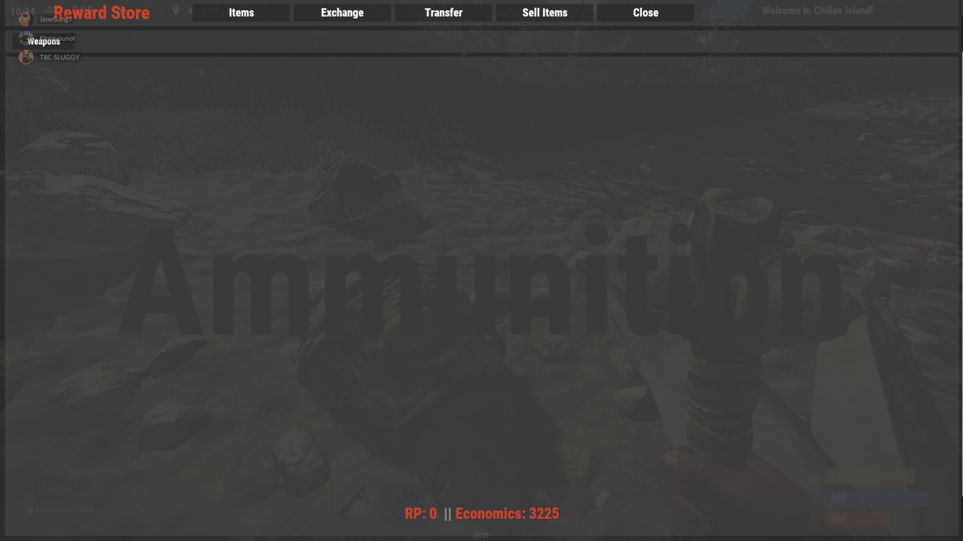 uMod Ammunation showing under Items tab instead of categories or