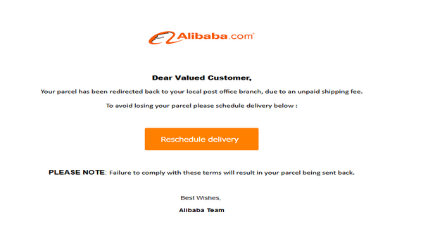 Alibaba.com Letter Inbox To All 2025