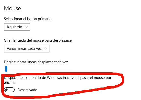 Tutorial: Solucionar doble avance con la rueda del ratón F2d176fa072a9bf131a848f6ce5354c4