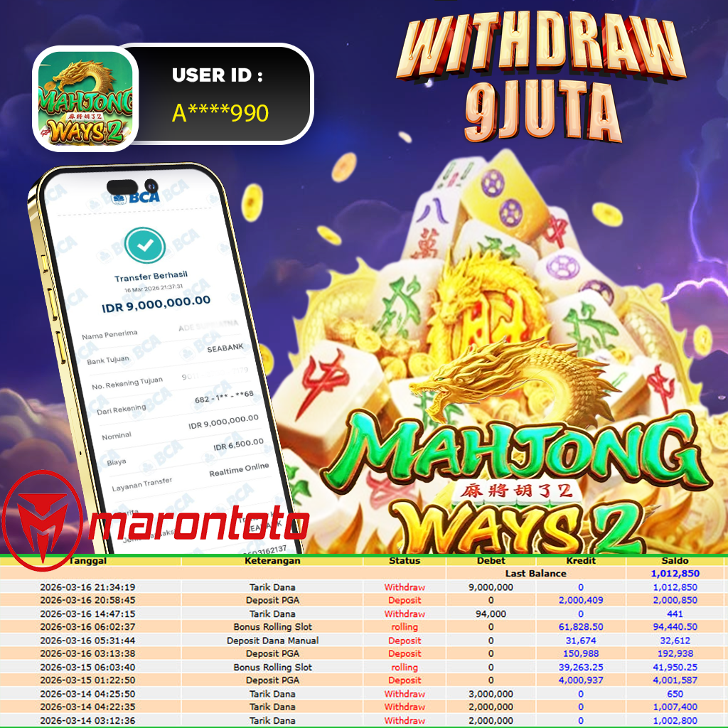 BUKTI JEPE SLOT GACOR DI MAHJONG WAYS 2 - PGSOFT 🀄️🀄️