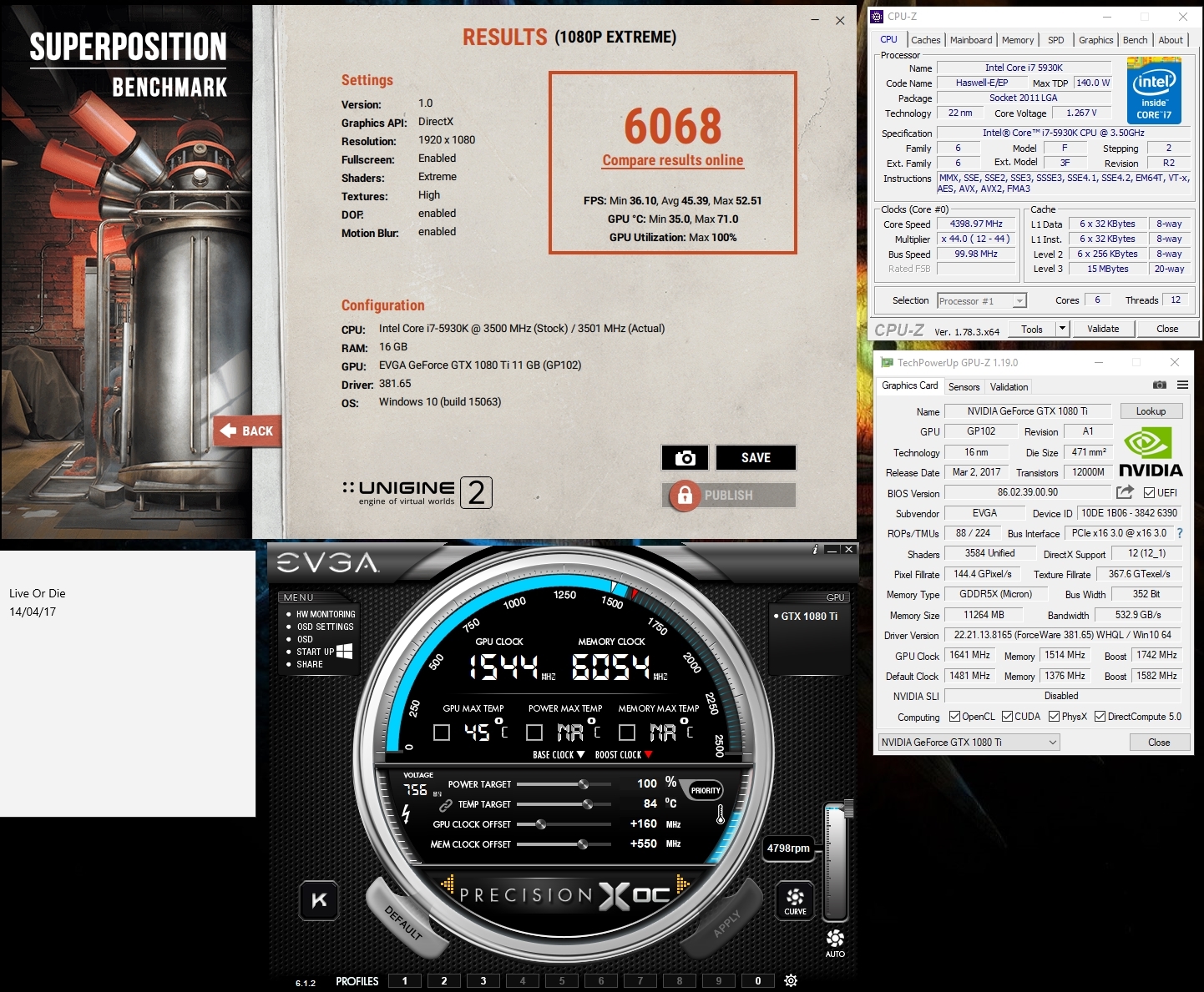 Unigine Superposition Benchmark - post your results! | Page 4 ...
