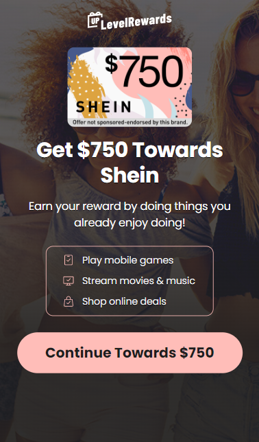 [Rewards] US | Shein $750