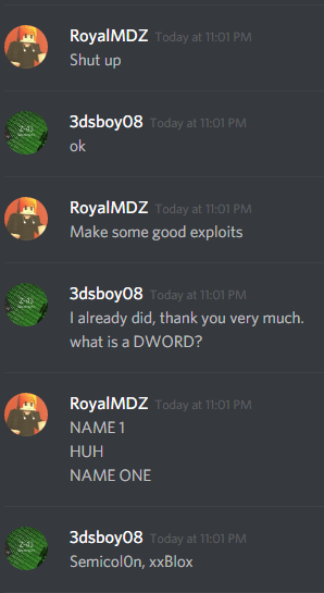 9 Year Old Threatens Me And Says He Doxed Roblox - semicolon roblox exploit