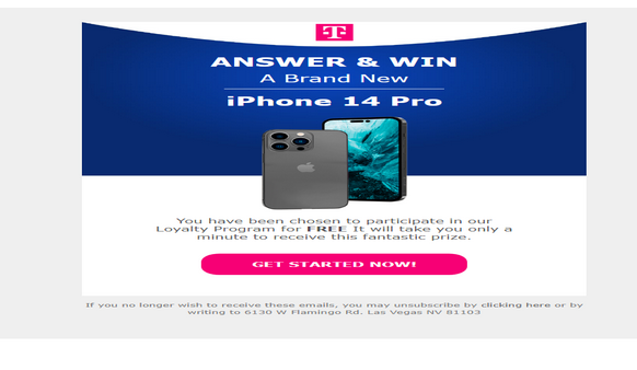 ☑️ Tmobile Answer and Win Letter High Quality Send Inbox HTML 2025 ✅