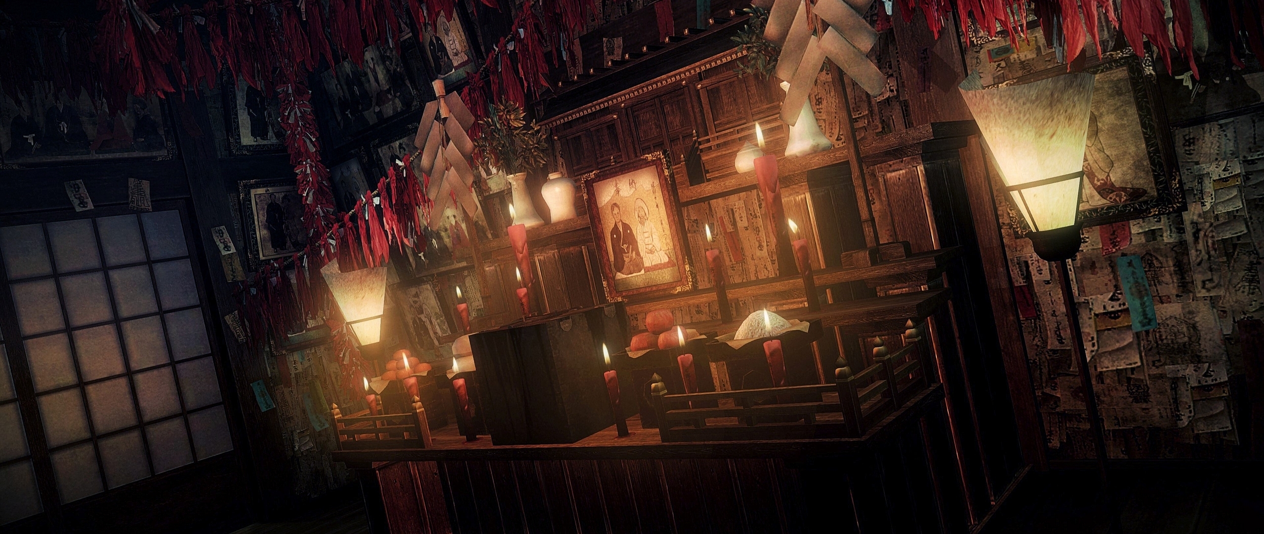 Altar for the shinzen kekkon (screenshot by PcExtreme).