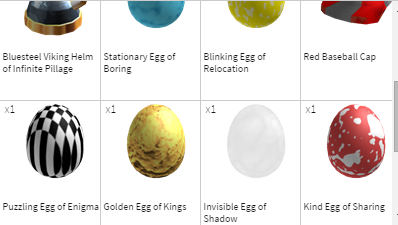 2007 Account With 20k Rap - invisible egg of shadow roblox