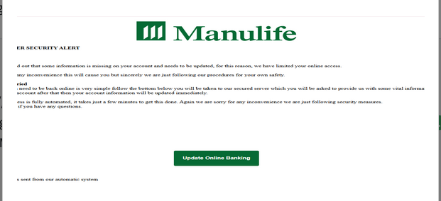 Manulife ( CA) - Letter Inbox To All