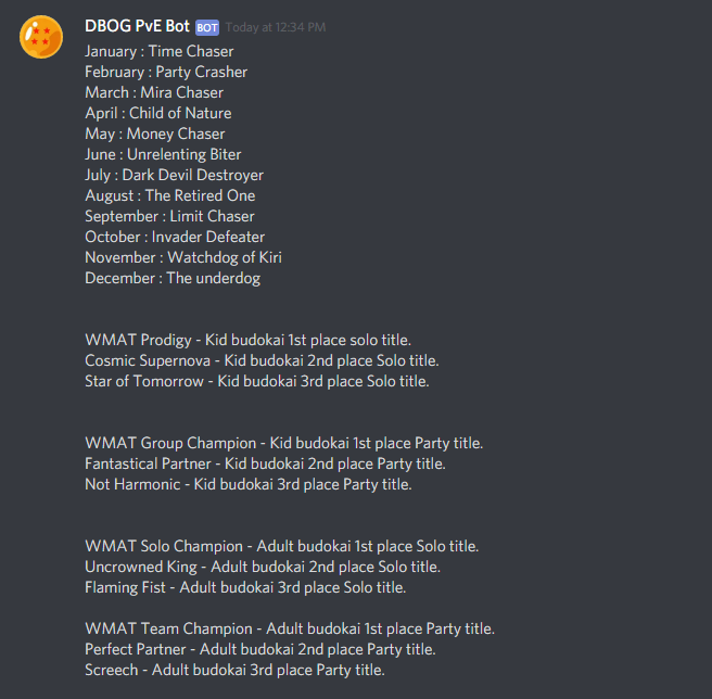 Discord Bot Other Off Topic Dragonball Online Global Forum