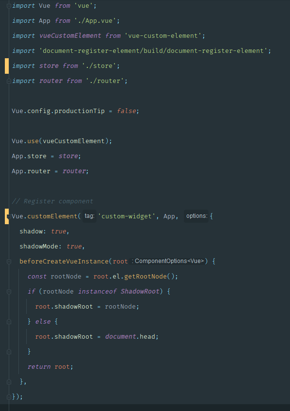 Javascript - Inject CSS Styles Inside Of The Shadow-root Instead Of The ...