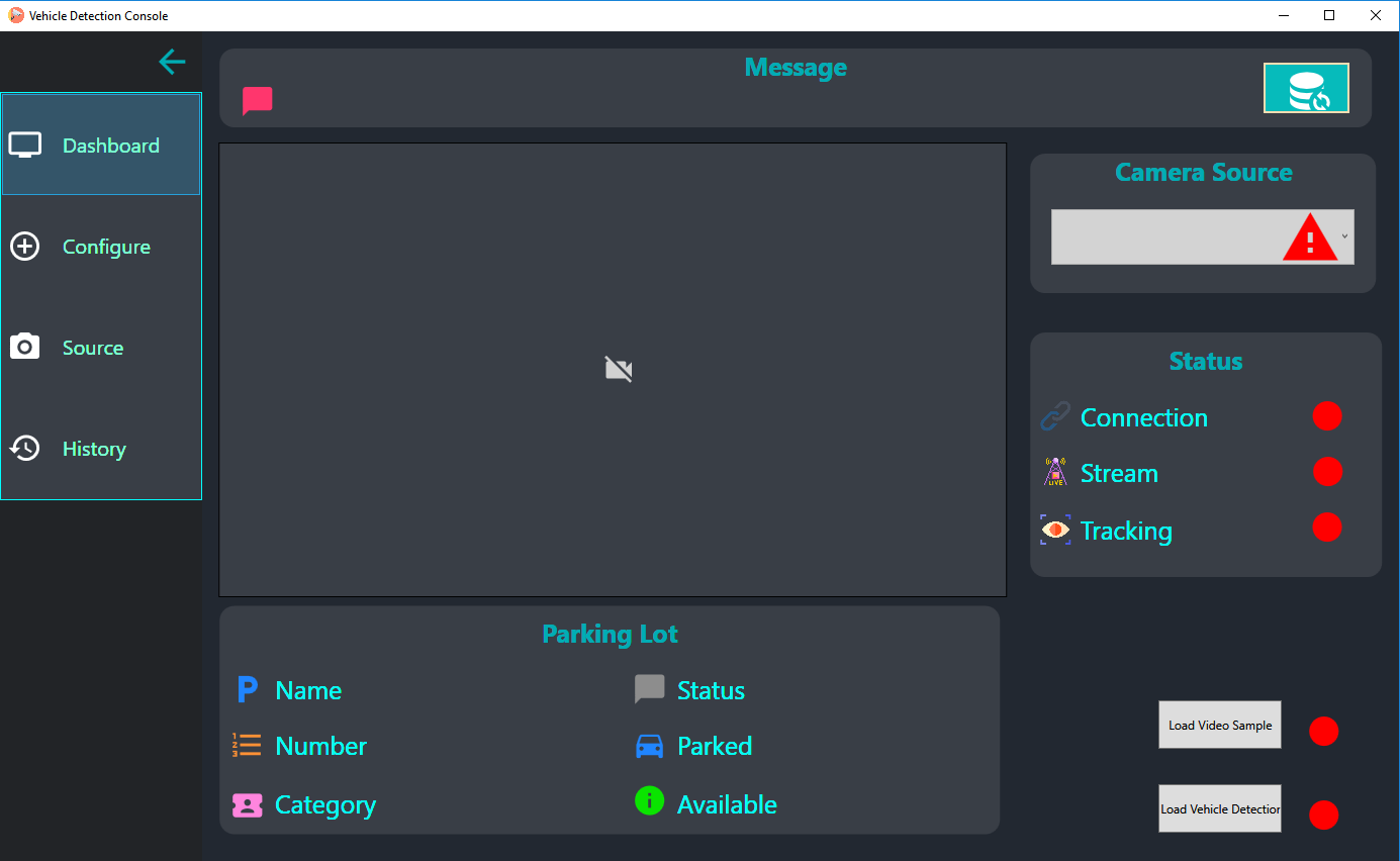 Image of Dashboard Page