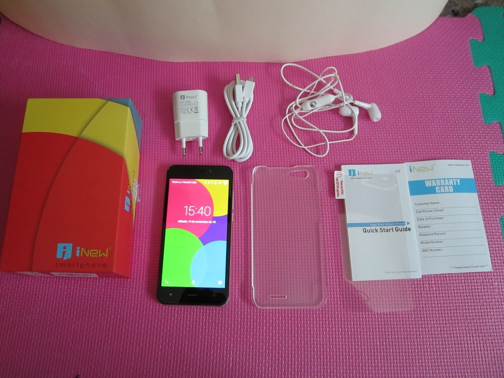 [REVIEW] iNew U5 MTK6735 64bit Quad Core 1.0GHz Pantalla 5&quot; Android 5.1
