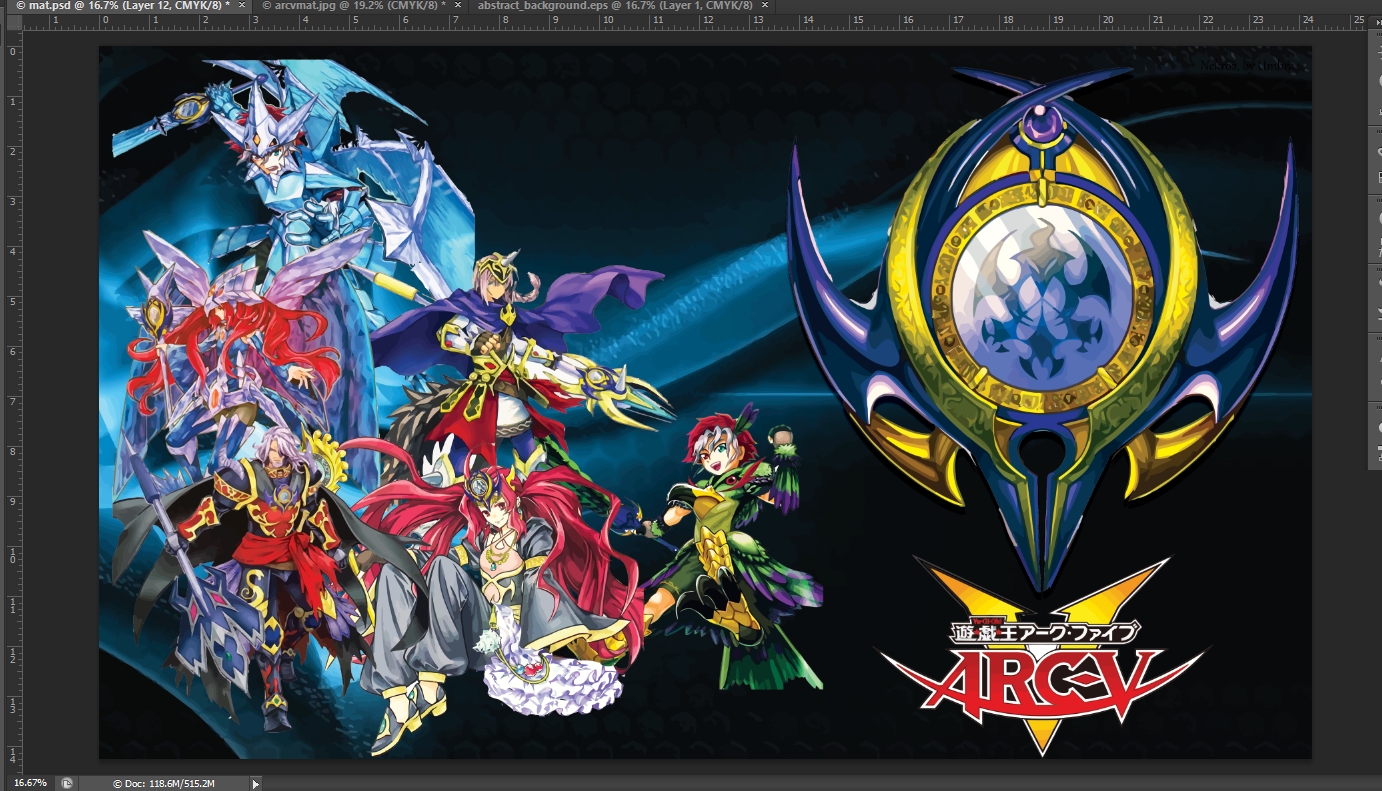 Decided to start making a custom playmat : r/yugioh