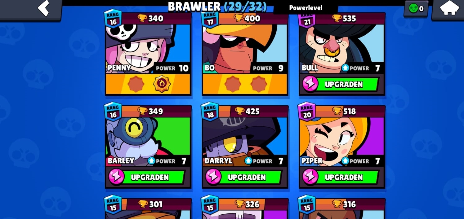 Selling Android And Ios Level 70 10k Brawl Stars Account 29 32 Brawler 7 X Starpower Playerup Worlds Leading Digital Accounts Marketplace - brawl stars account with 20004 trophies