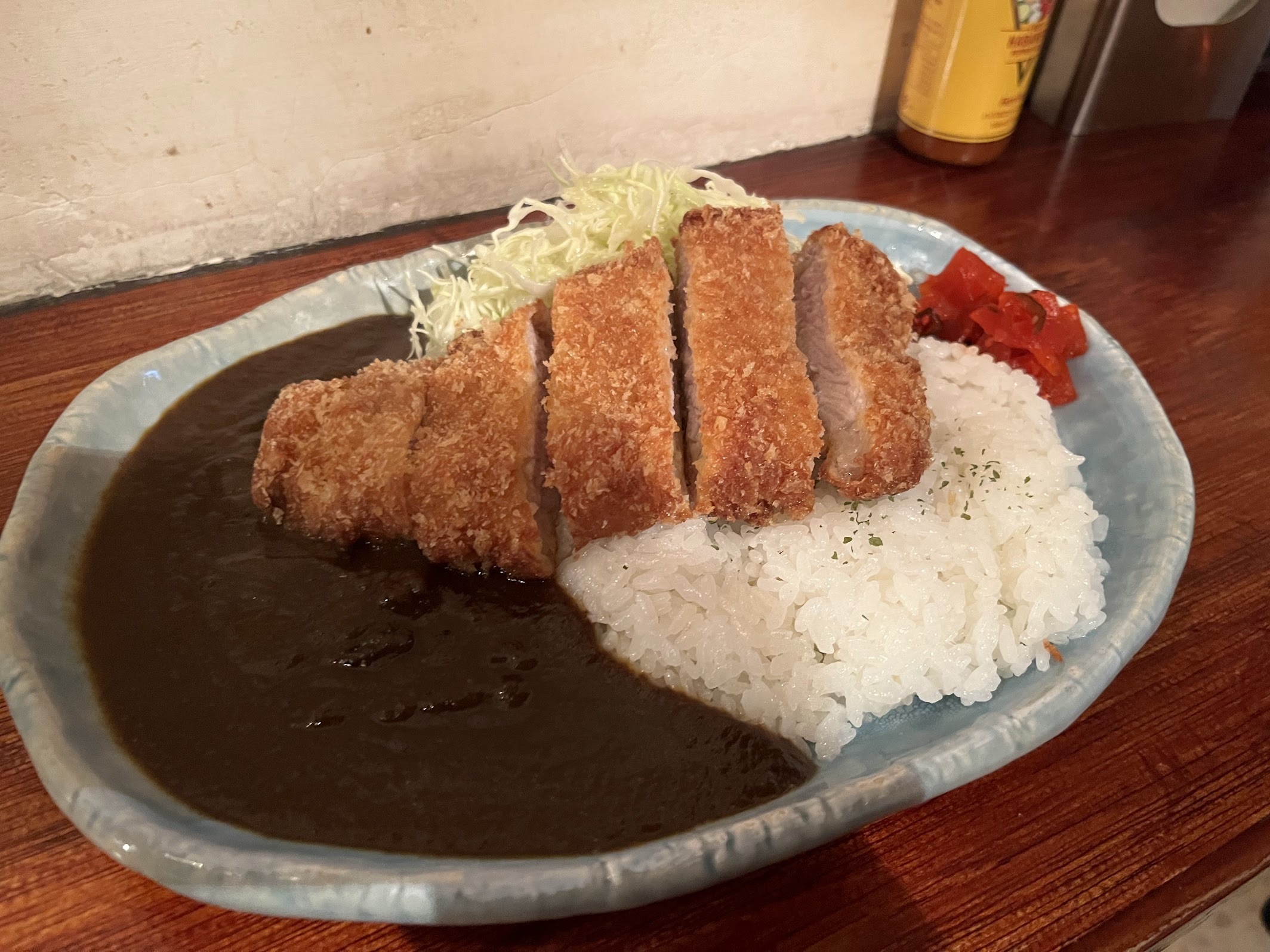 川崎・ポッケ かつカレー900円(2023年12月)