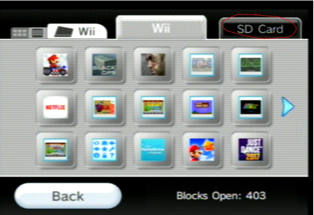 wii load games from sd