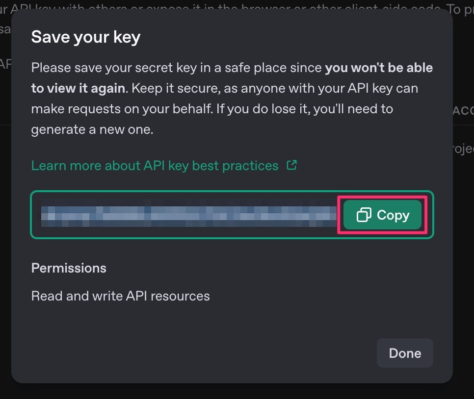 OpenAIのAPIキーを作る方法・削除する方法_12